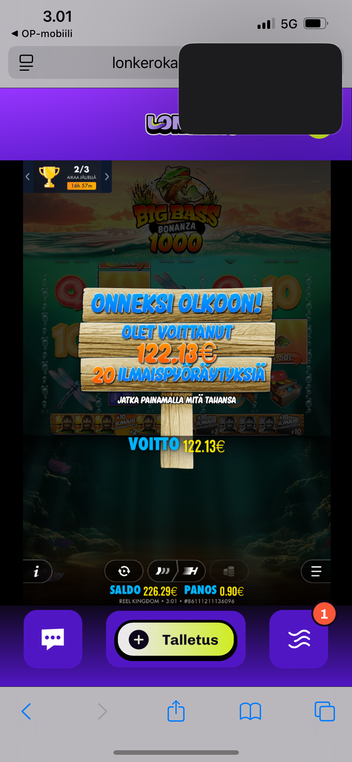 Win at Lonkero Casino